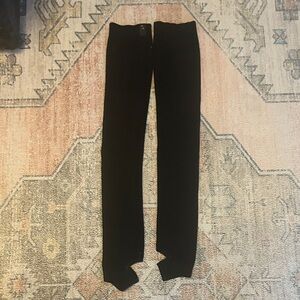 lululemon athletica Black Stirrup Leg Warmers